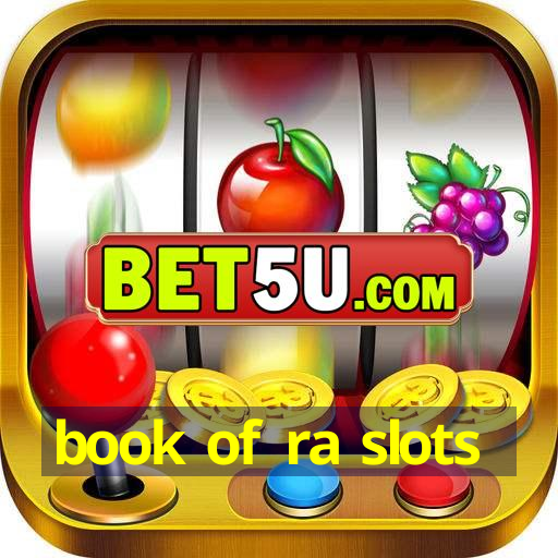 book of ra slots